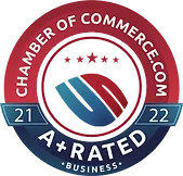 Chamber of commerce A+ rated award