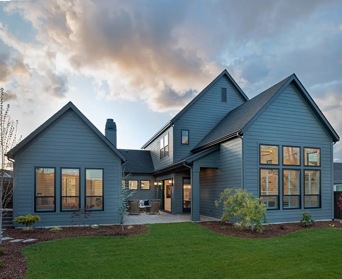 Enhance your curb appeal with a calming blue exterior. Your Coralville home will stand out.